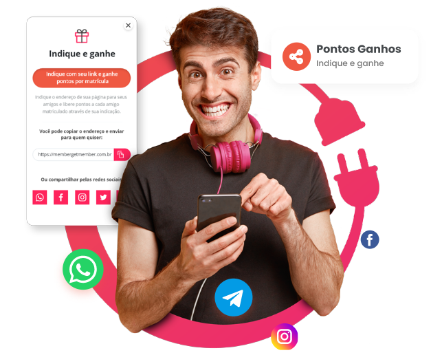idPlugger Member - Programa de indicação